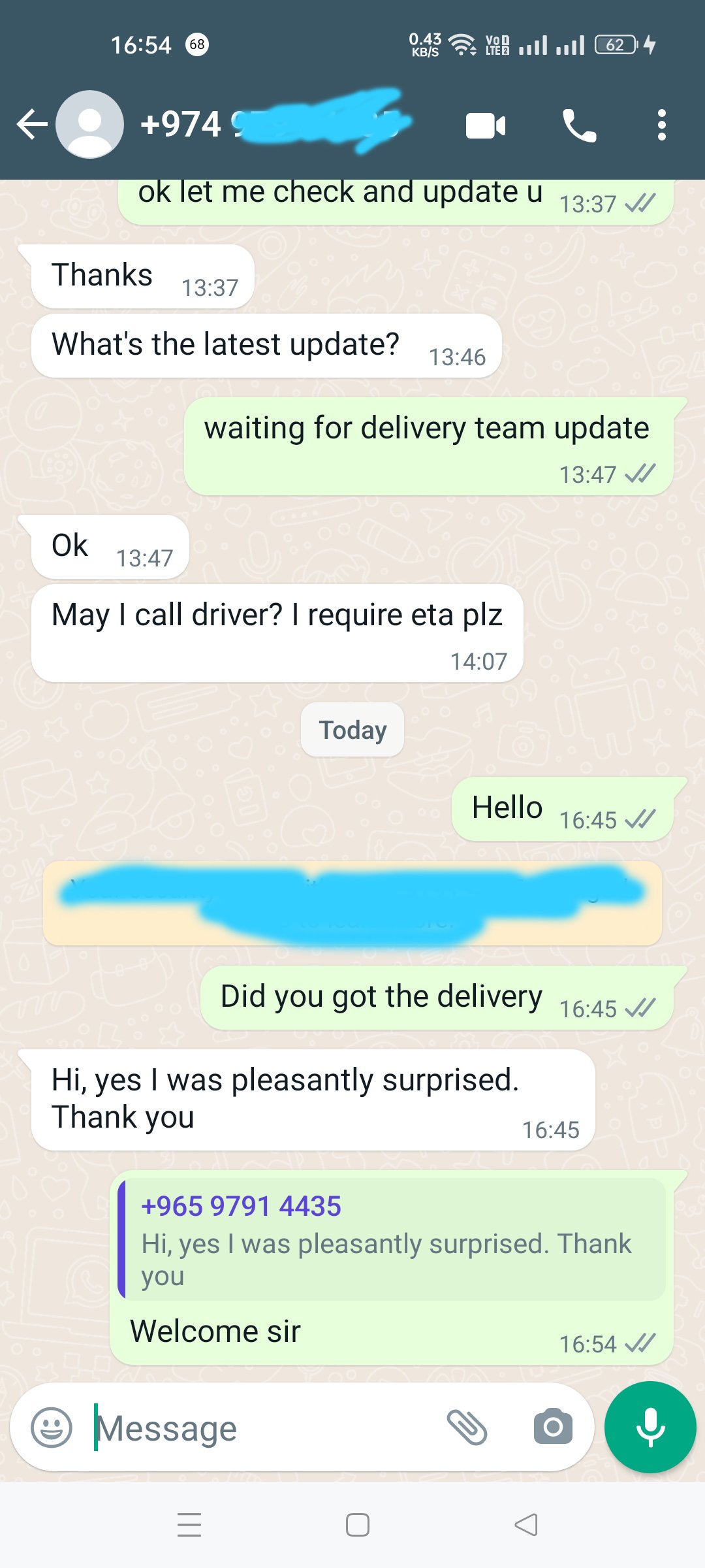 real customer review